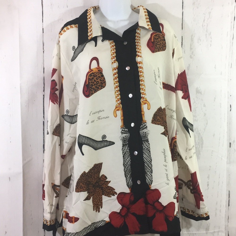 JORDAN WOMAN SIZE 20 W Feminine Button down